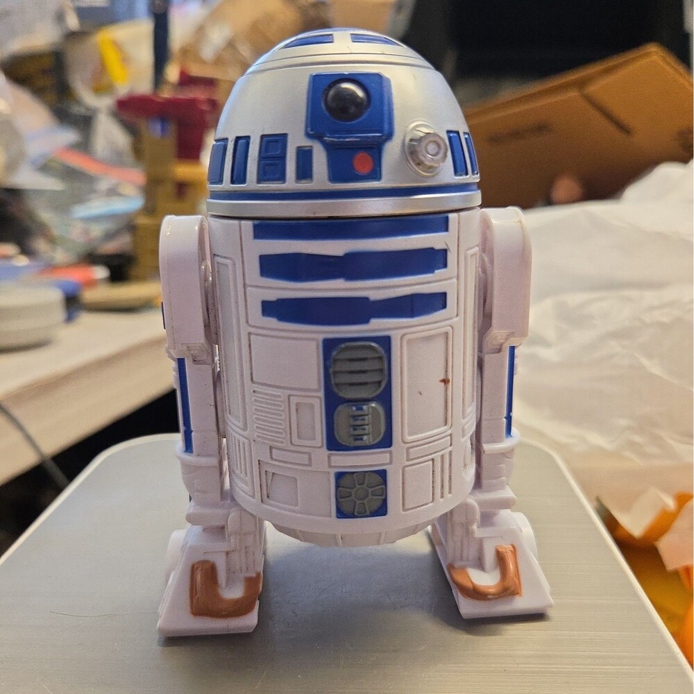 2014 Hasbro Star Wars R2D2 Bop it Tested/Working